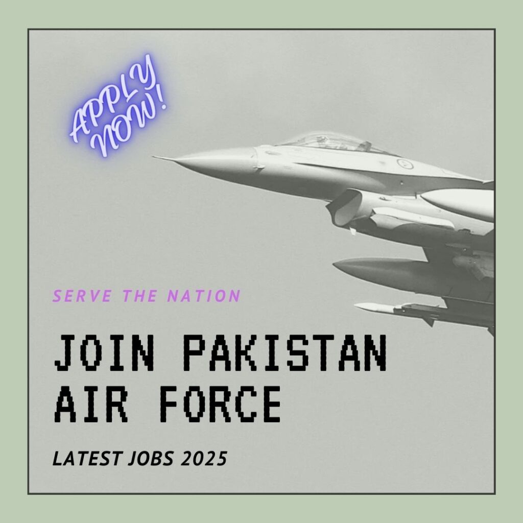 Pakistan Air force job 